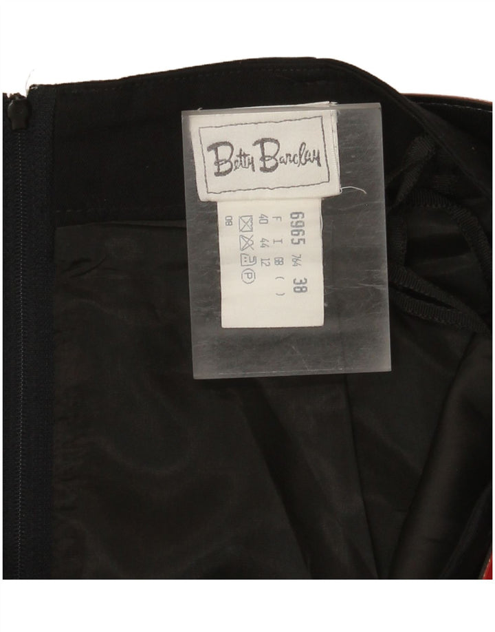 Betty Barclay Womens Pencil Skirt UK 12 Medium W28 Black Polyester
