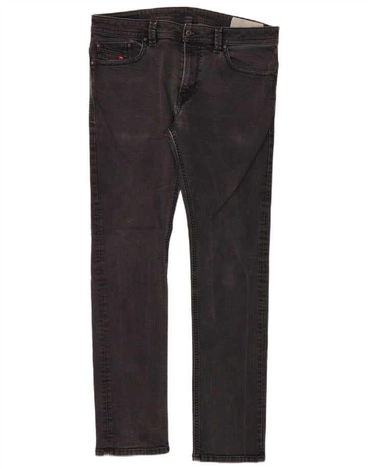 Diesel Herre Skinny Jeans W34 L32 Grå Bomuld