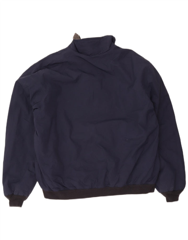 L.L.Bean Bomberjakke til mænd UK 40 Large Navy Blue Polyester
