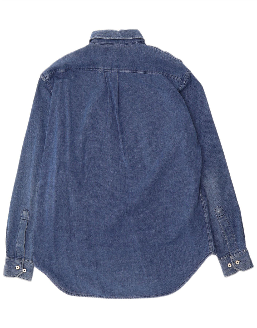 Murphy & Nye Herre Sailwear Shirt Medium Blue Cotton