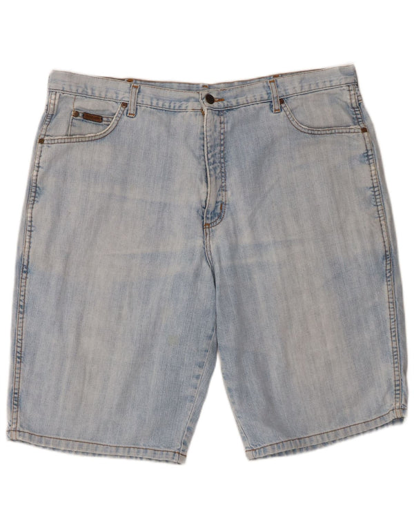 Wrangler Herre Hawaii Denim Shorts W40 XL Blå Bomuld