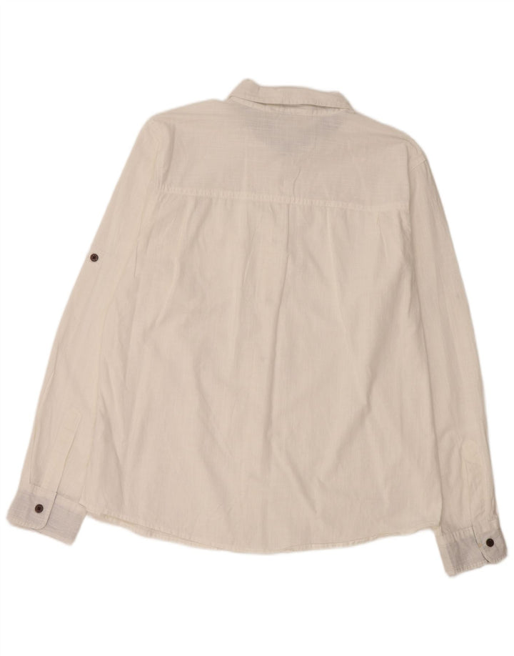 MOUNTAIN WAREHOUSE Herreskjorte Stor Hvid Bomuld