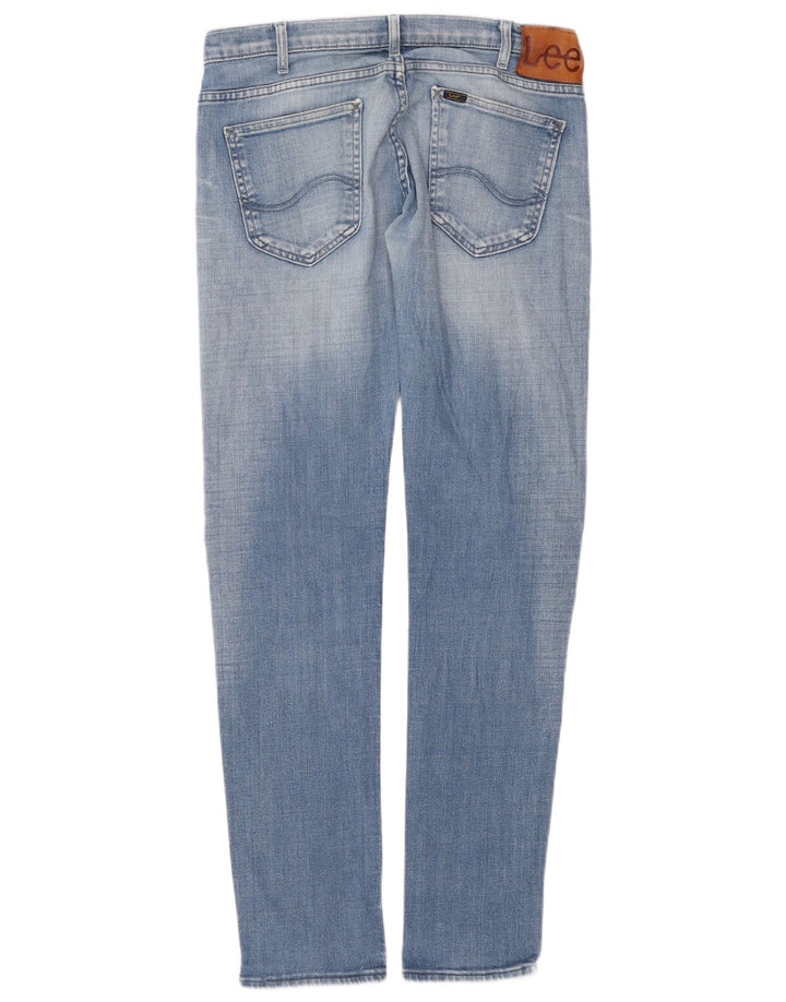 Lee Dame Powell Slim Jeans W32 L34 Blå Bomuld