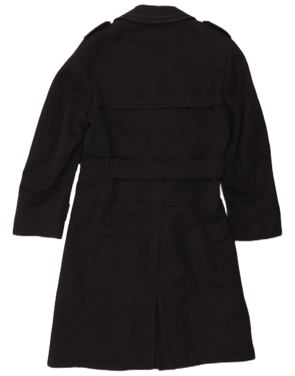 LORD Trench Coat til mænd IT 48 Medium Sort Uld