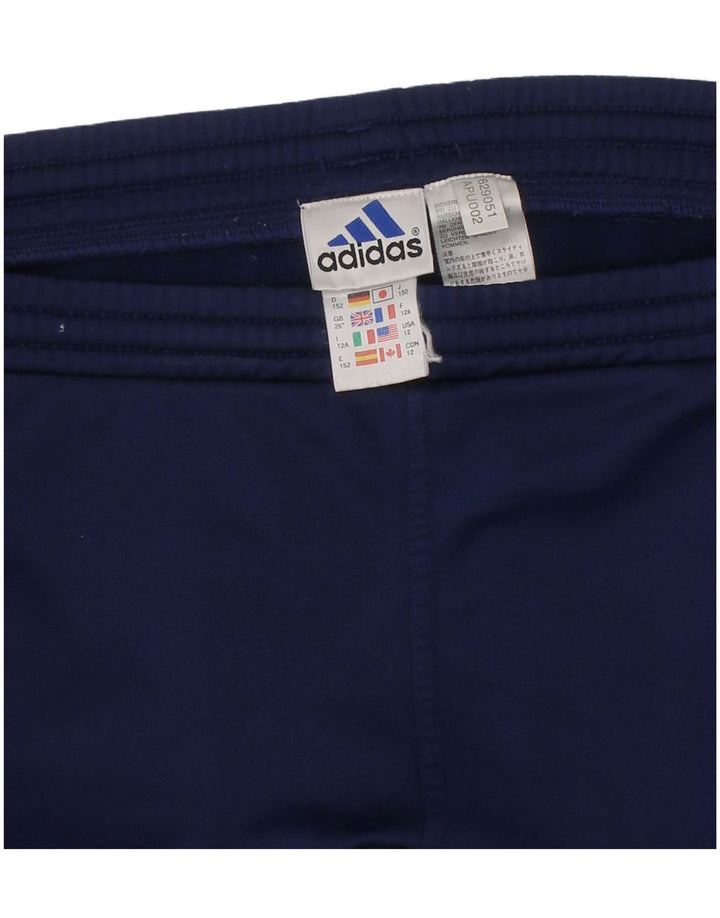 Adidas drenge sportsshorts 11-12 år marineblå polyester