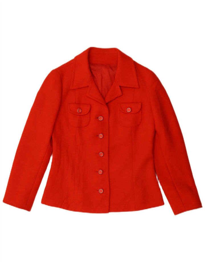 AL DUCA D'AOSTA Dame 5-knaps 2-delt nederdelsæt IT 42 Medium W26 Rød