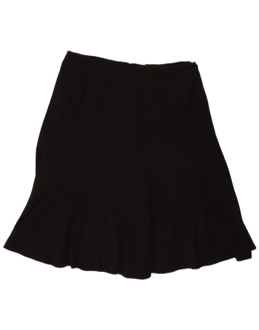 Marks & Spencer A-line nederdel til kvinder UK 18 XL W40 sort polyester