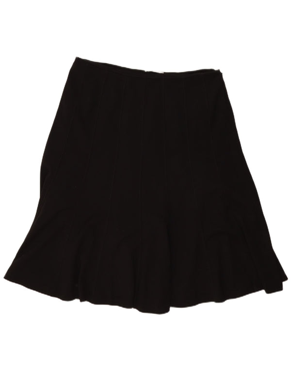Marks & Spencer A-line nederdel til kvinder UK 18 XL W40 sort polyester