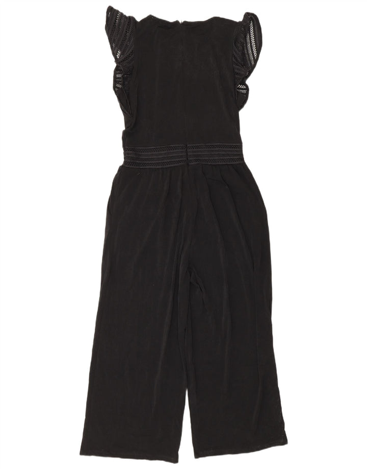 Michael Kors Dame Jumpsuit UK 10 Small Black Polyester