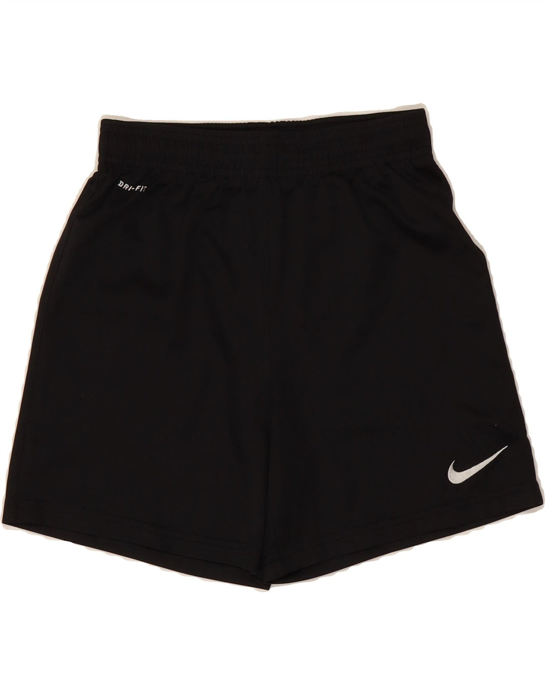 NIKE Boys Dri Fit Sport Shorts 10-11 Years Medium Black Polyester Vintage Nike and Second-Hand Nike from Messina Hembry 