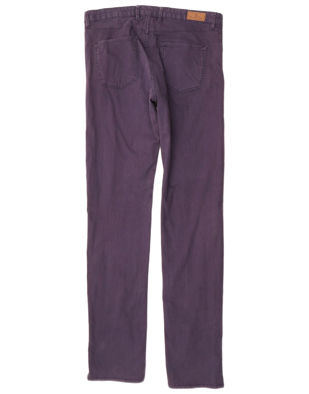 Massimo Dutti Herre Slim Casual Bukser EU 40 Medium W31 L35 Marineblå