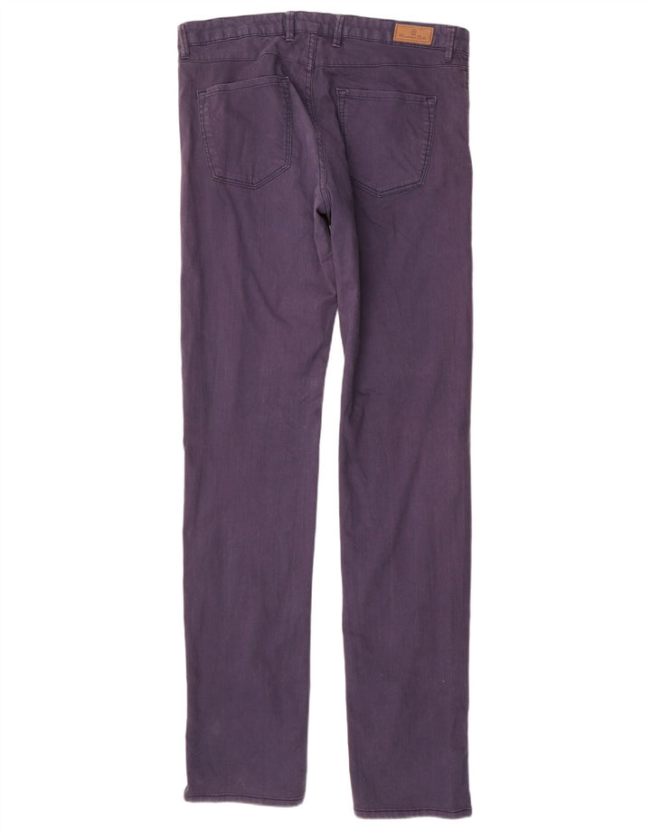 Massimo Dutti Herre Slim Casual Bukser EU 40 Medium W31 L35 Marineblå
