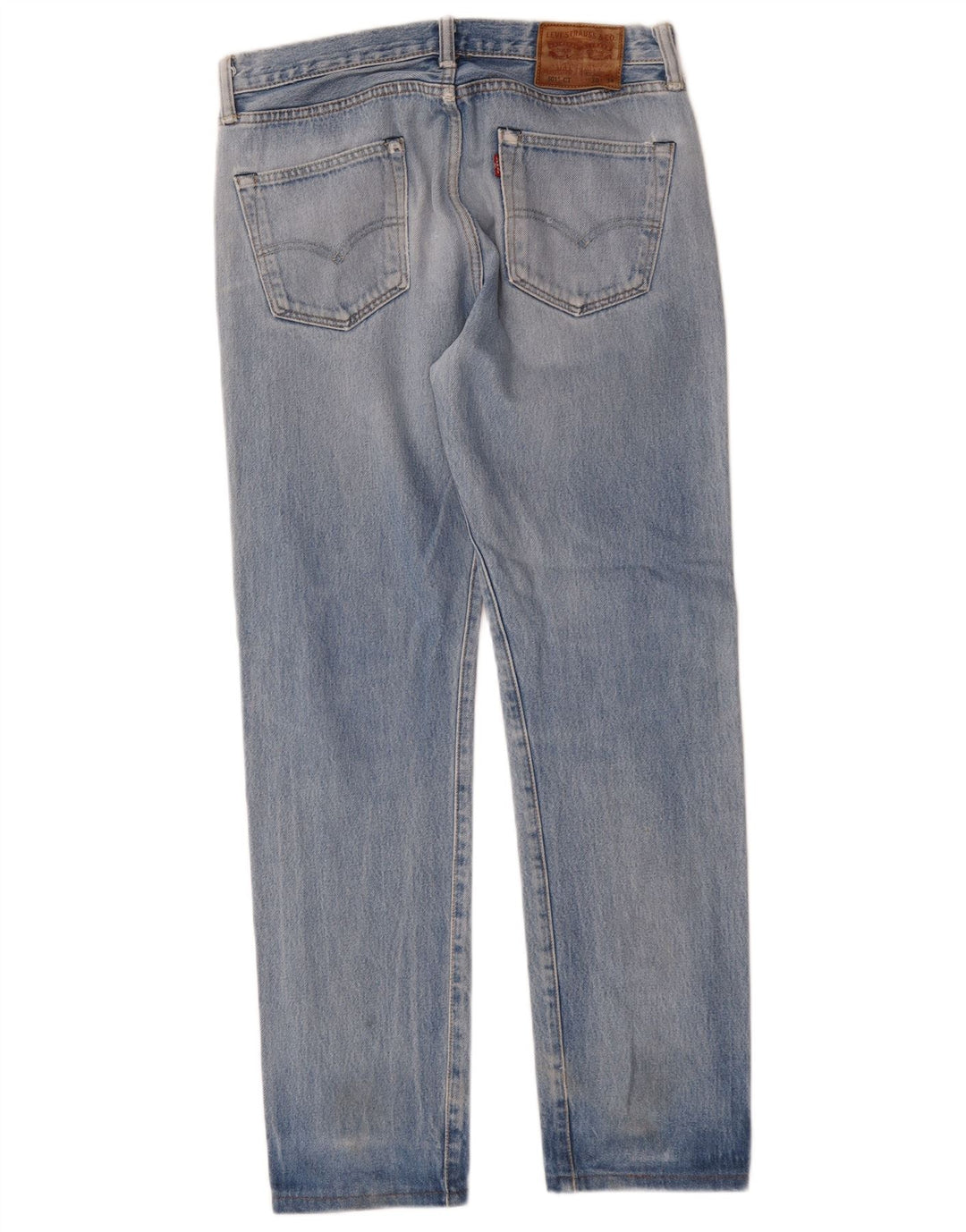 LEVI'S Herre 501 CT Straight Jeans W30 L30 Blå Bomuld
