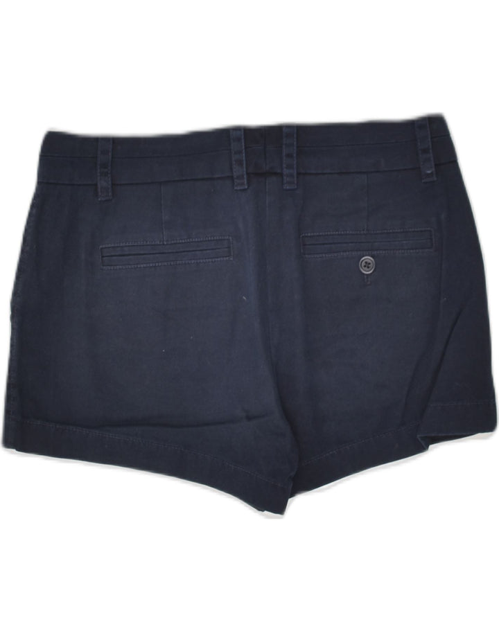 J. CREW Womens Chino Shorts W30 Medium Navy Blue Cotton | Vintage J. Crew | Thrift | Second-Hand J. Crew | Used Clothing | Messina Hembry 
