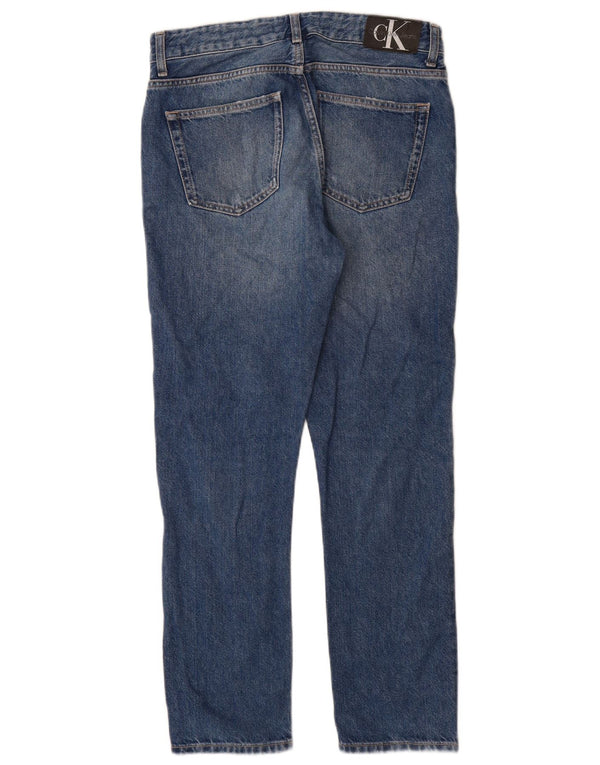 Calvin Klein Boys Slim Jeans 15-16 år W30 L29 Blå Bomuld