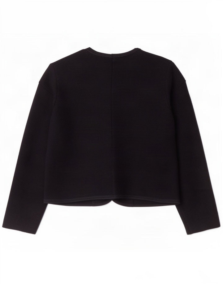 Marks & Spencer Damestrik Bolero-jakke UK 10 Small Navy Blue Polyester