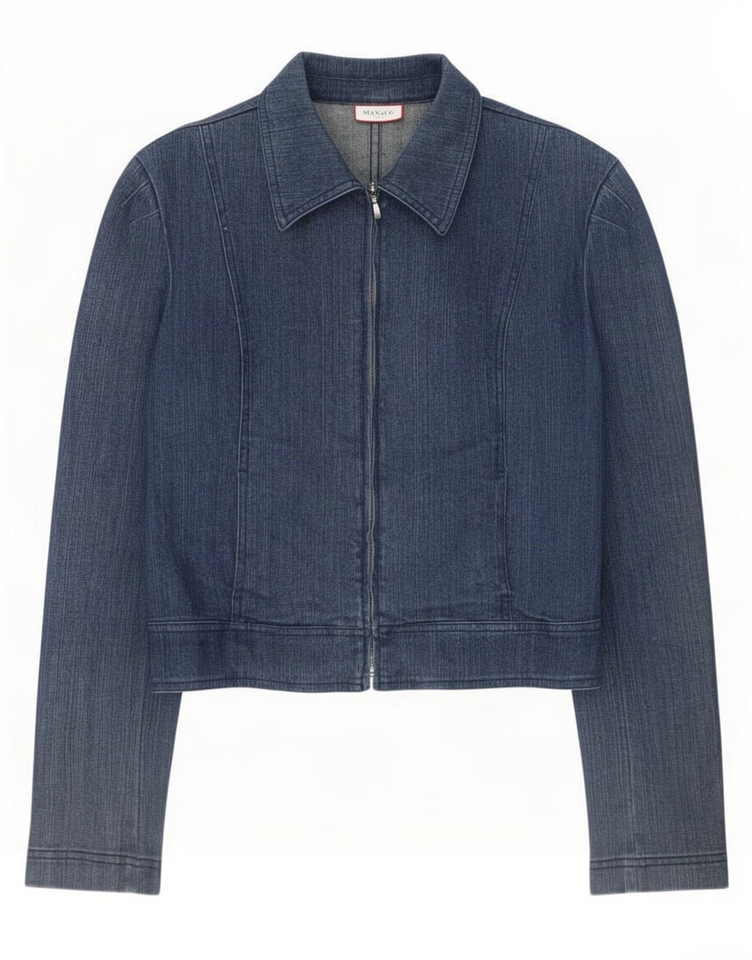 Max & Co. Dame denimjakke UK 10 Lille blå bomuld