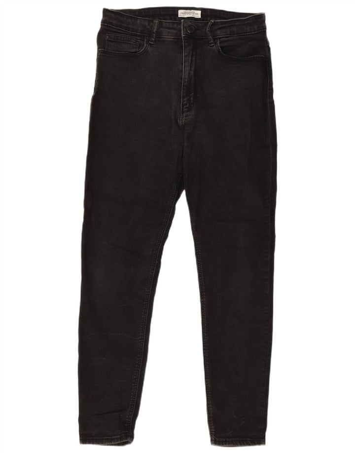 Zara Dame Skinny Jeans EU 40 Medium W30 L27 Sort