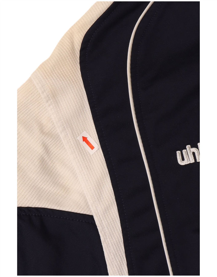 Uhlsport Træningsdragt til mænd Topjakke UK 38/40 Mellem marineblå polyester