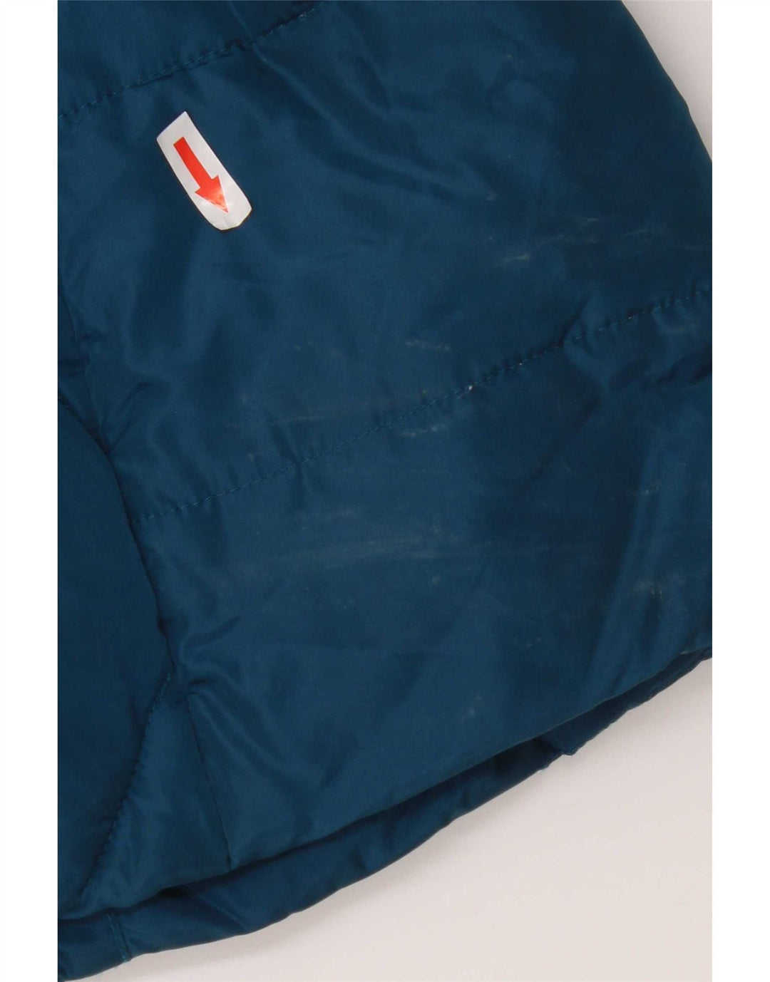 Marks & Spencer Quiltet polstret jakke til kvinder UK 12 Medium Blue Polyester