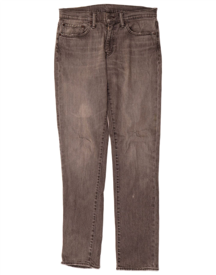 Levi's Herre 511 Slim Jeans W31 L34 Grå Bomuld
