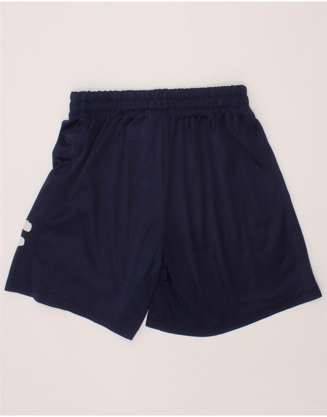 KAPPA Boys Graphic Sport Shorts 11-12 Years  Navy Blue Polyester Vintage Kappa and Second-Hand Kappa from Messina Hembry 