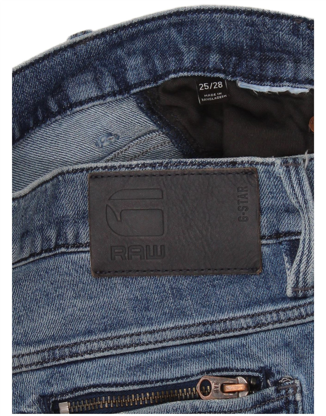 G-STAR Boys Noxer Straight Jeans 11-12 år W25 L28 Blå