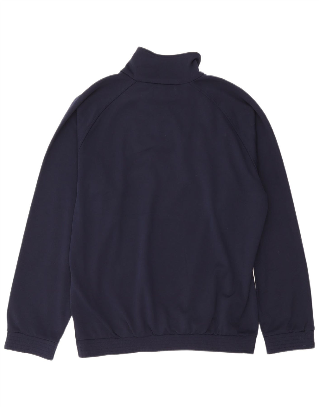 KAPPA Sweatshirt med lynlås til mænd XL Marineblå Colourblock Polyester