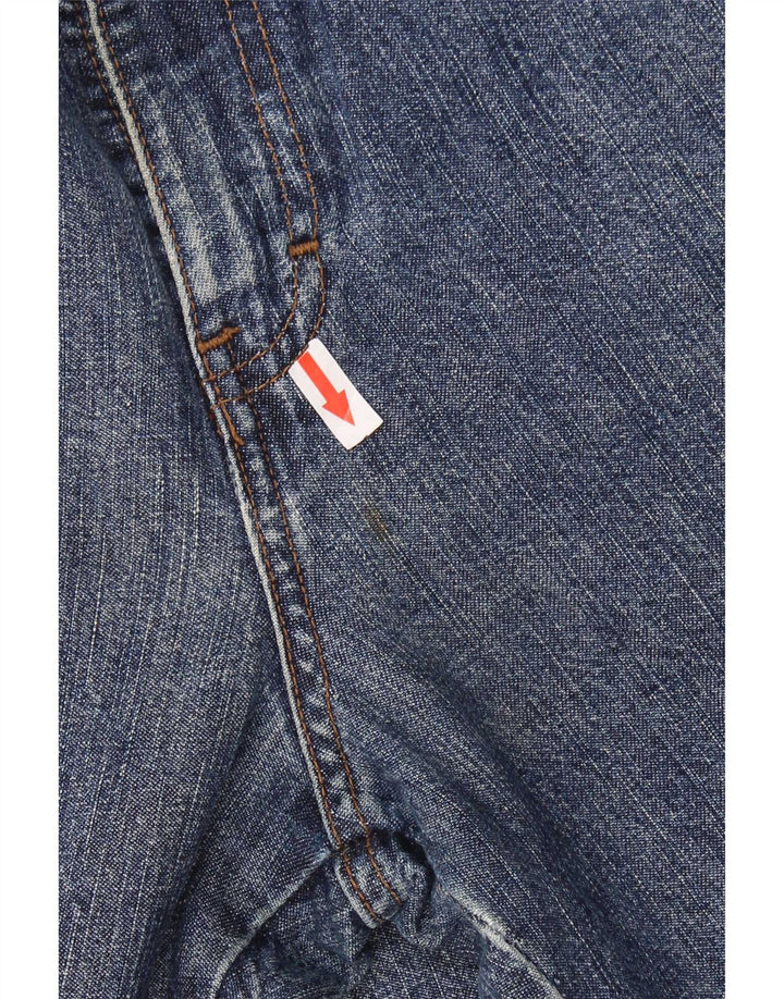 Calvin Klein Straight Jeans til mænd W34 L31 Blå Bomuld