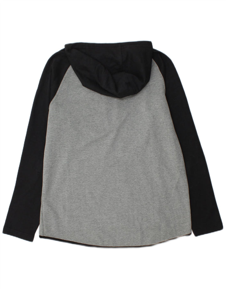 Nike Herre hættetrøje Jumper Large Grå Colourblock Bomuld