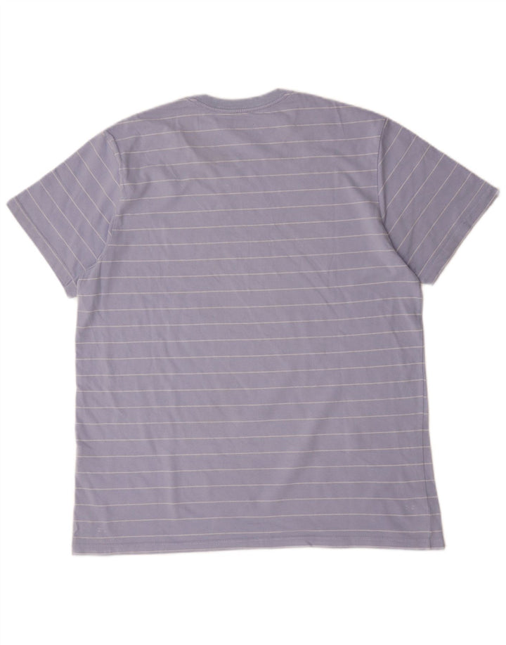 Levi's Herre Standard T-Shirt Top Stor Blå Stribet Bomuld