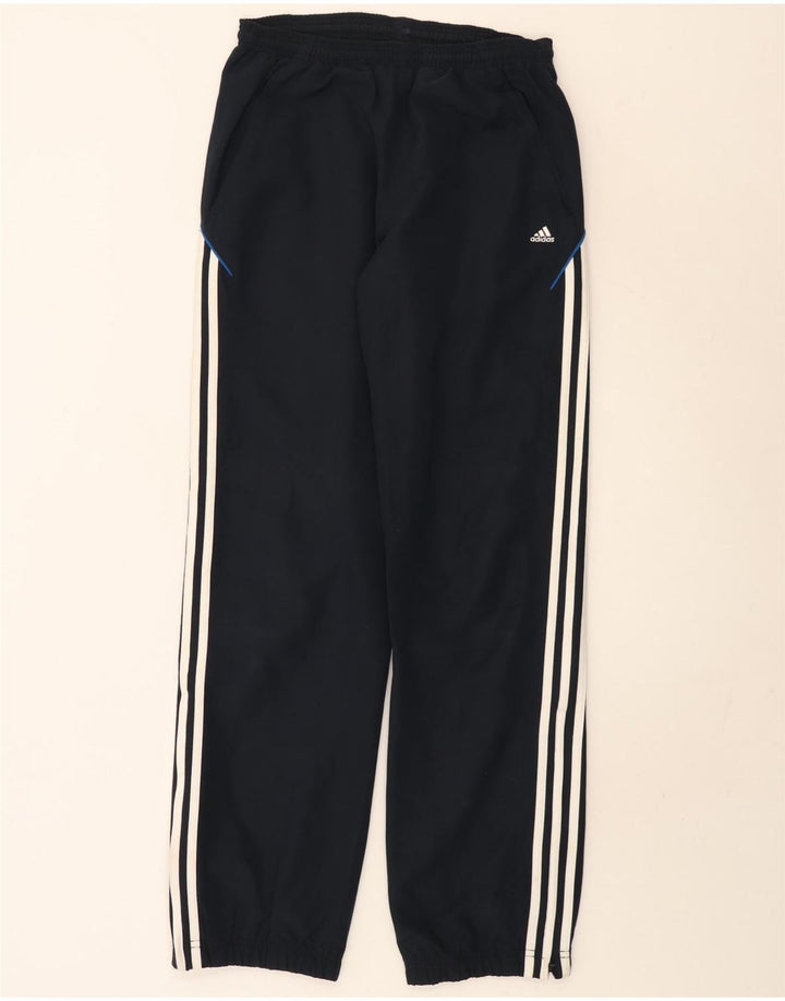 Adidas drenge grafisk hel træningsdragt 15-16 år marineblå polyester