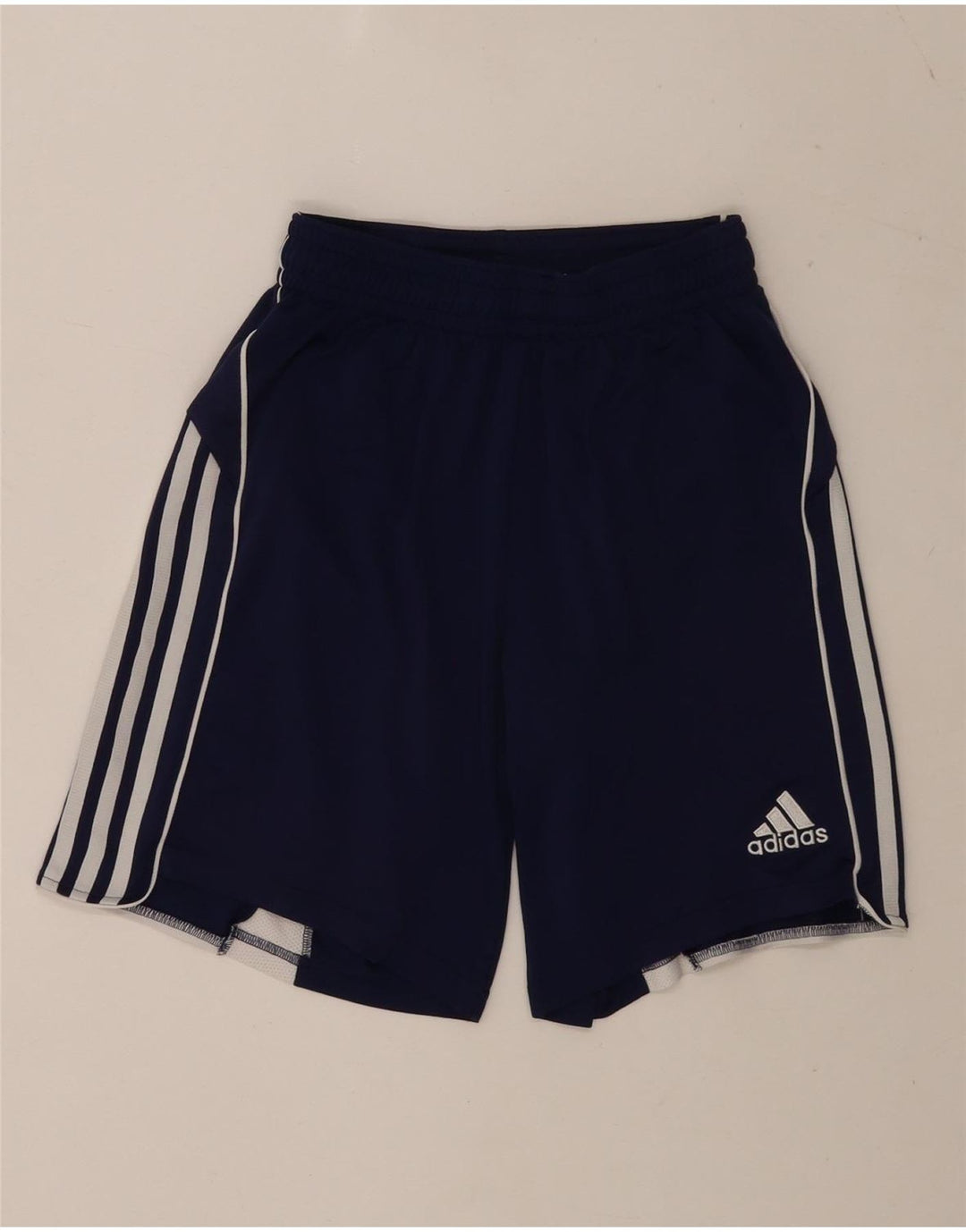 Adidas Herre Climacool Sports Shorts Large Navy Blue Colourblock Polyester