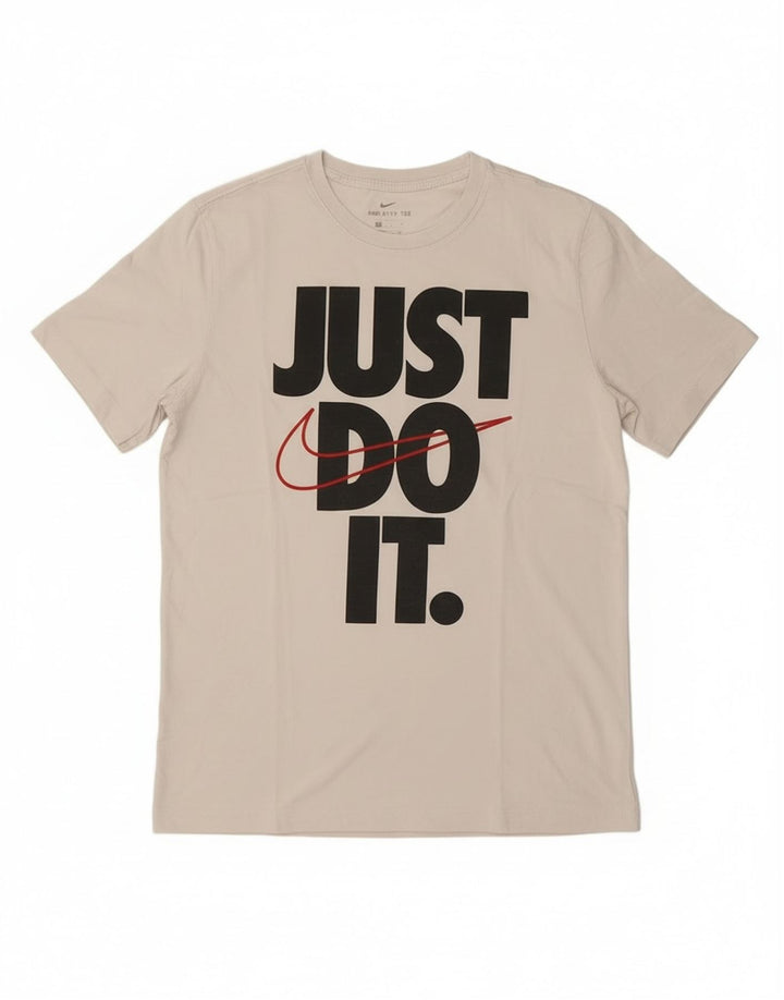Nike grafisk t-shirt til mænd, medium hvid