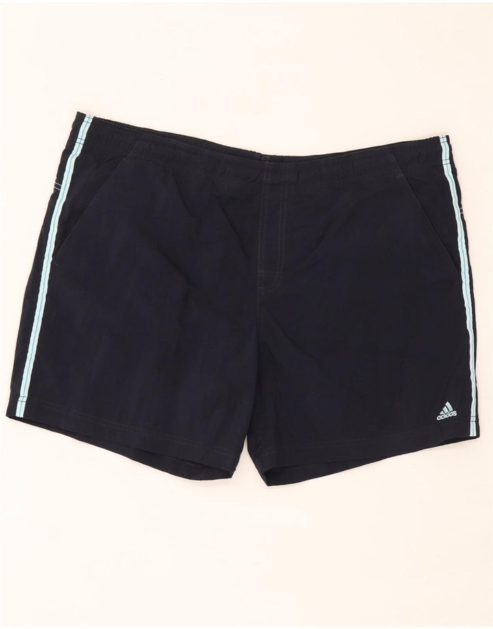 Adidas badeshorts til mænd XL marineblå polyamid