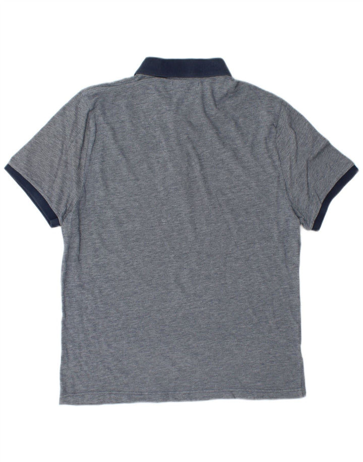 PENGUIN Heritage Slim Fit Polo Shirt Large Navy Blue