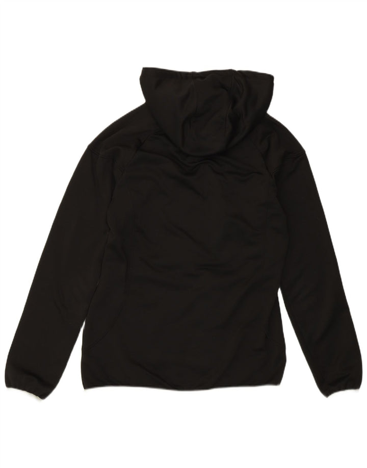Puma Træningsdragt med hætte til kvinder, topjakke UK 12 Medium Sort Polyester
