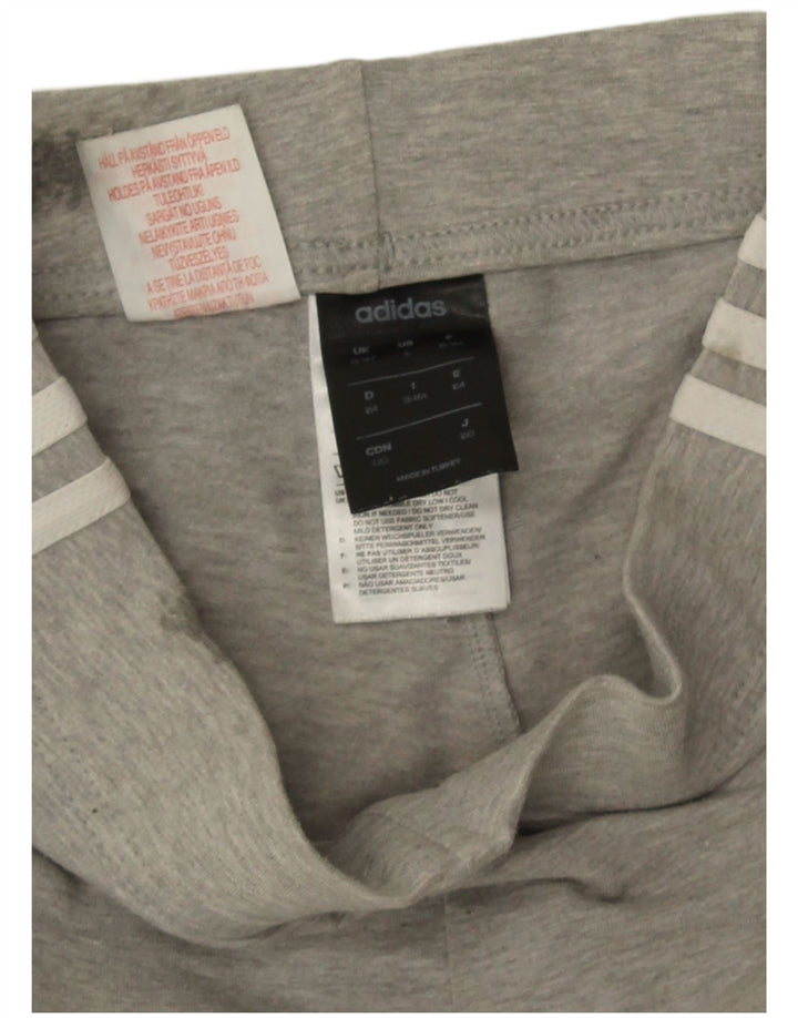 Adidas Pige Leggings 13-14 År Grå Bomuld