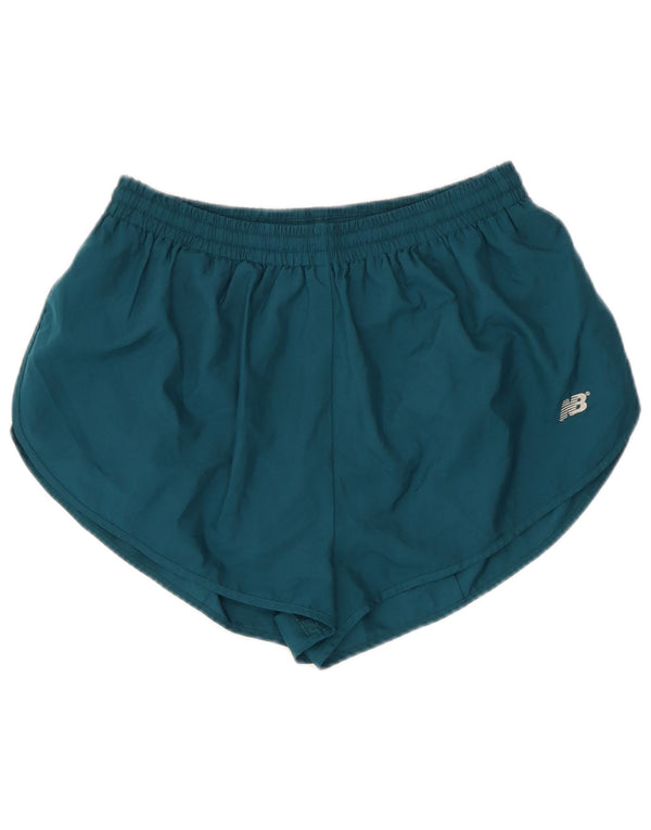 New Balance Sportsshorts til kvinder UK 8 Small Green Polyester