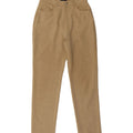 TRUSSARDI Womens Slim Casual Trousers W29 L26  Beige Check Polyester Vintage Trussardi and Second-Hand Trussardi from Messina Hembry 
