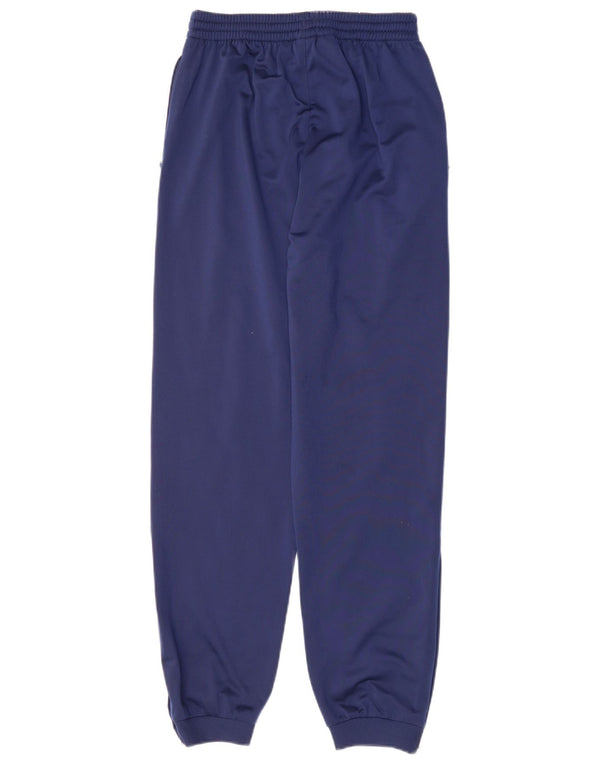 Adidas Drenge Træningsdragt Bukser Joggers 15-16 År Marineblå Polyester