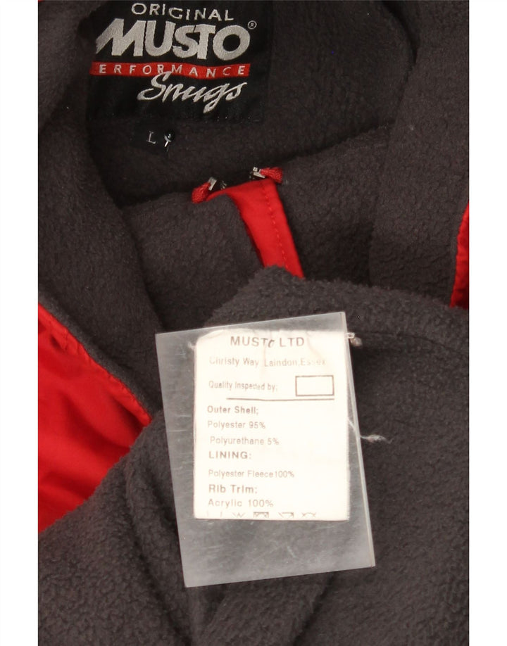Musto Herre Hooded Windbreaker Jacket UK 40 Large Rød Polyester