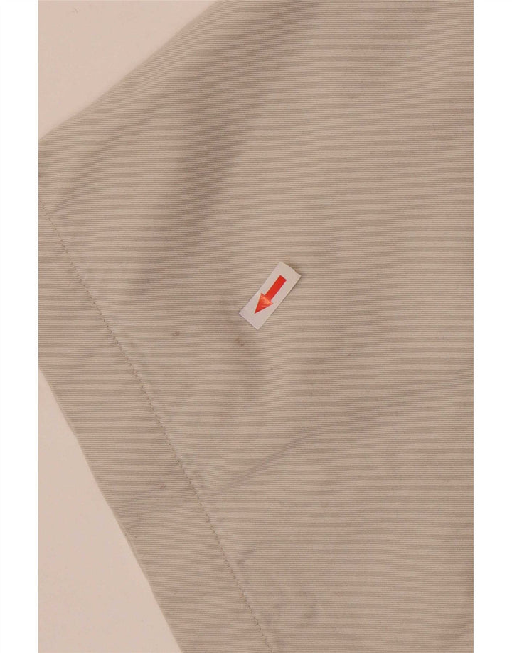 Marks & Spencer Herre Pegged Chino Shorts W36 Large Off White Bomuld
