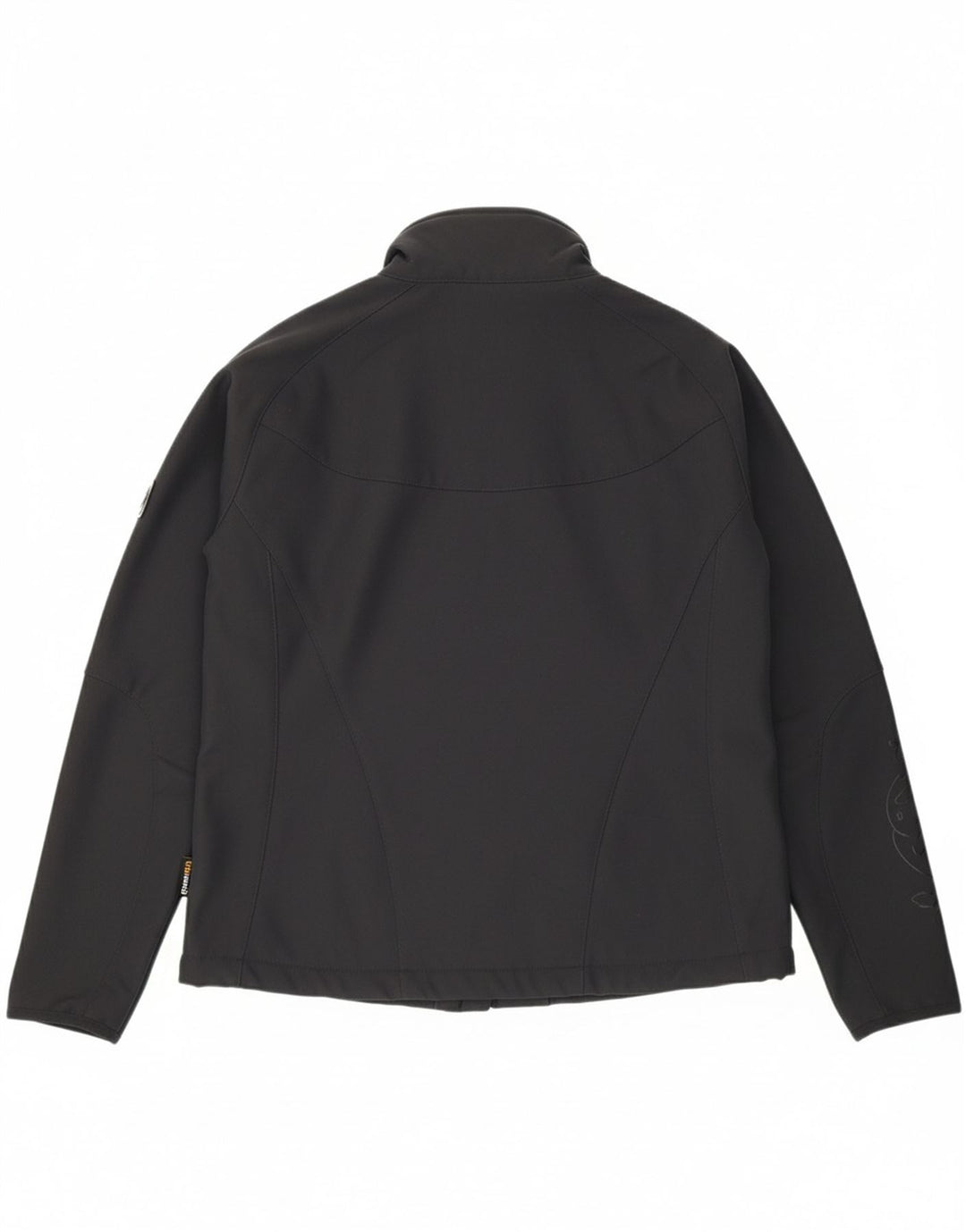 JACK WOLFSKIN Womens Windbreaker Jacket UK 16 Large Navy Blue Polyester