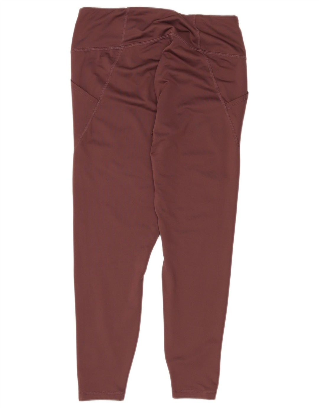 PUMA Womens Crop Leggings UK 16 Large Bourgogne Polyester