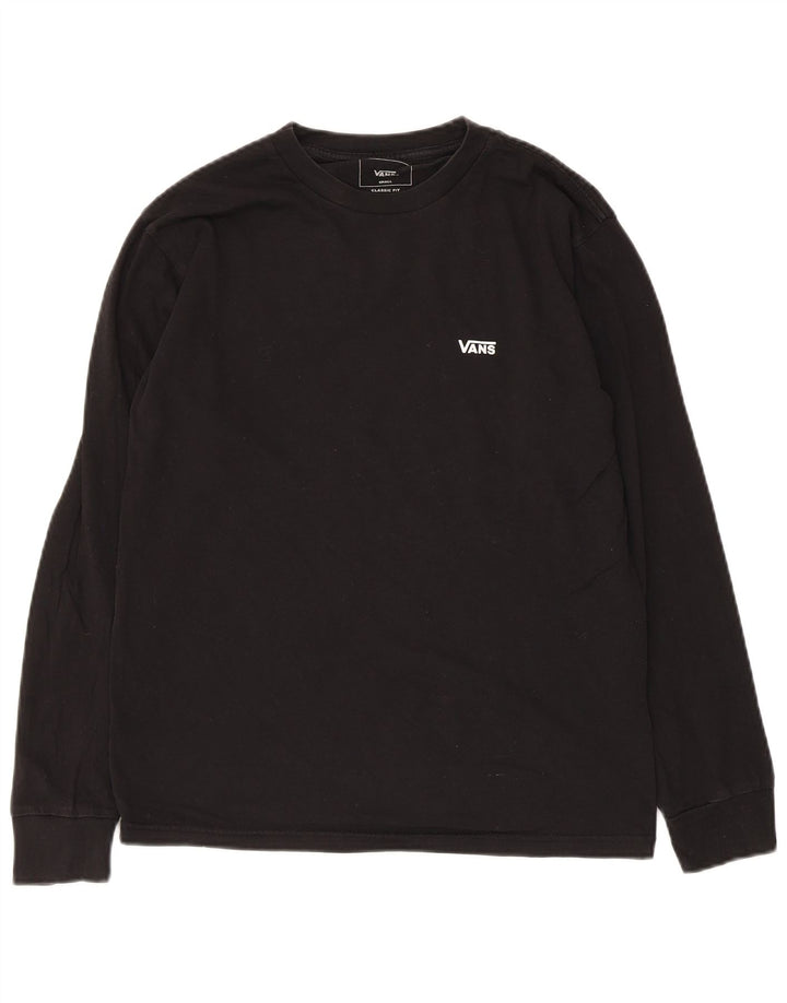 Vans Herre Classic Fit Top Langærmet Lille Sort Bomuld