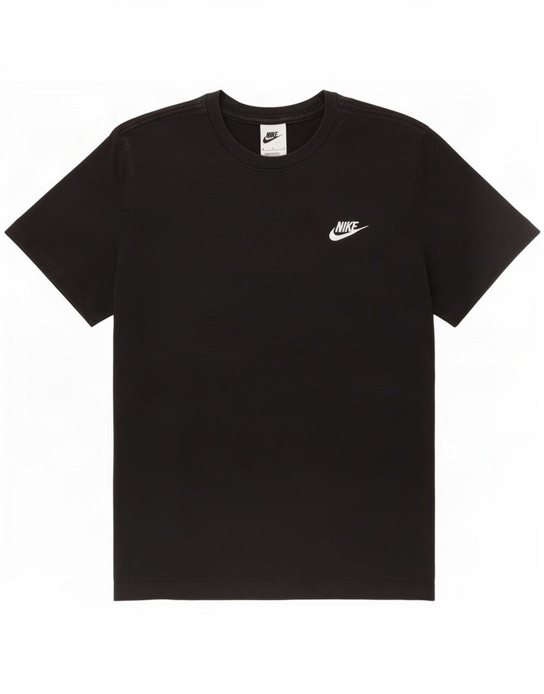 Nike T-shirt top mellem sort bomuld til mænd