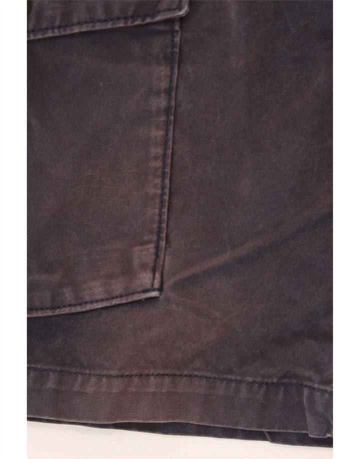 Timberland Herre Cargo Shorts W32 Mellem marineblå bomuld