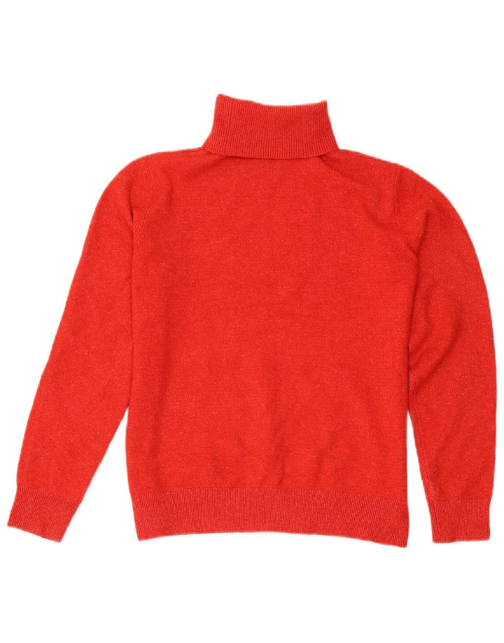 Marks & Spencer Dame Rullehalstrøje DK 10 Små røde Flecked