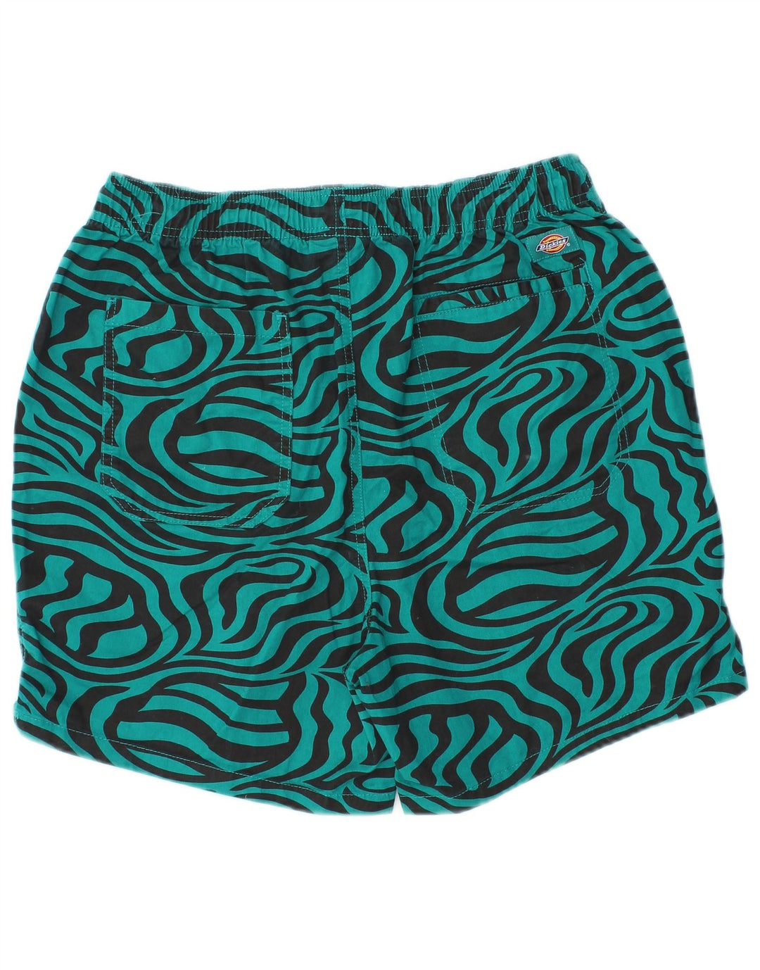 Dickies Herre Chino Shorts Medium W32 Turkis Animal Print Bomuld